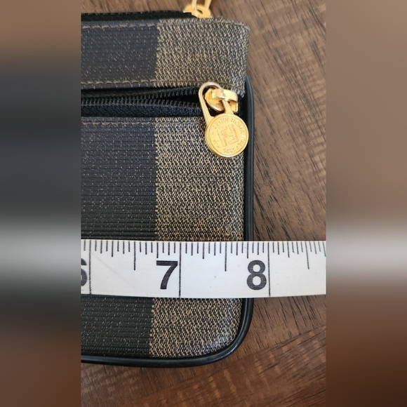 Fendi Pequin Canvas Zip Pouch - Picture 13 of 13